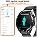 Smartwatch Con Ecg, Cardiofrequenzimetro, Fitness Tracker E Molteplici Modalità Sportive Black And Grey Strap - Foto miniatura 7