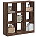 Libreria Rovere Marrone 102x32x108 Cm In Legno Multistrato - Foto miniatura 1