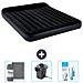 Set Materassino Gonfiabile - 203x183x25 Cm - Blu Scuro - Include Accessori Coordinati Cb12 - Foto miniatura 1