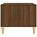 Lusso Casadino -  Tavolino Da Salotto Rovere Marrone 60x50x40cm Legno Multistrato - Foto miniatura 5