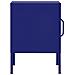 Lusso Casadino -  Comodino Blu Marino 35x35x51 Cm In Acciaio - Foto miniatura 5