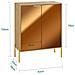 Credenza 83x38x100cm Fsb96-g - Foto miniatura 2