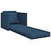 Divano Letto 2-in-1 Blu 74x77x81 cm Tessuto - Foto miniatura 4