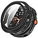 Custodia Elegante Per Samsung Watch Ultra2 E Watch8 Classic Black - Foto miniatura 4