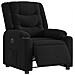 Poltrona Elettrica Reclinabile Nera in Tessuto - Foto miniatura 3
