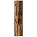 Set Mobili da Bagno 4 pz Legno Antico in Legno Multistrato - Foto miniatura 4