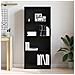 Libreria in Rovere Nero - 60 x 24 x 143 cm - Realizzata in Legno Ingegnerizzato - Foto miniatura 4