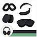 Set Di Custodie Protettive In Silicone 5-in-1 Per Airpods Max: Archetto, Fascia, Cuscinetti, Scocca E Borsa - Compatibile Con Apple Airpods Max Black - Foto miniatura 1
