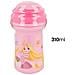 Borraccia 310ml Per Bambini Con Beccuccio In Plastica Senza Bpa, Rosa Chiaro - Foto miniatura 3