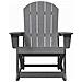 Sdraio Rocking Adirondack 2 pcs Grigio chiaro HDPE - Foto miniatura 5