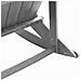 Sdraio Rocking Adirondack 2 pcs Grigio chiaro HDPE - Foto miniatura 9