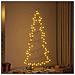 Albero di Natale in metallo con supporto Nero 180 cm Acciaio - Foto miniatura 4
