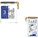 Set Batterie Litio Integrate Originale Eb-bf741+eb-bf742 Bulk Per Galaxy Z Flip 6 - Foto miniatura 1