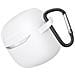 Custodia Protettiva In Silicone Compatibile Con Jbl Tune Flex 2 - Cover Anti-caduta Per Auricolari White - Foto miniatura 2