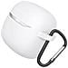 Custodia Protettiva In Silicone Compatibile Con Jbl Tune Flex 2 - Cover Anti-caduta Per Auricolari White - Foto miniatura 3