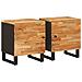 Armadio da Notte 2 pcs Marrone 40 x 33 x 46 cm - Foto miniatura 1