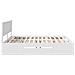 Struttura del letto Bianco 180 x 200 cm Legno multistrato - Foto miniatura 9