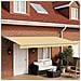 Telo di ricambio per tenda da sole Giallo e Bianco 500 × 300 cm - Foto miniatura 2