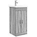 Mobile da bagno con lavabo Sonoma grigio 42 x 40 x 84,5 cm - Foto miniatura 1