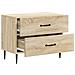 Armadio da Notte con cassetto Rovere Sonoma 62 x 34,5 x 47,5 cm - Foto miniatura 3