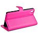 Custodia Compatibile Con Htc Desire 816 In Rosa Vivo - Coperchio Protettiva Con Chiusura Magnetica, Funzione Stand E Tasca Per Le Carte - Foto miniatura 2