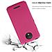 Custodia Compatibile Con Motorola Moto C Plus In Frosty Rosa - Hard Case Coperchio Protettivo In Frosted Look Contro I Graffi E Gli Urti - Foto miniatura 5