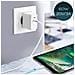 Cavo Usb-c A Lightning Fast Charge 3a Carica Sincronizzazione 1,2m Linq Bianco - Foto miniatura 3