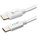 Cavo Usb-c A Lightning Fast Charge 3a Carica Sincronizzazione 1,2m Linq Bianco - Foto miniatura 1