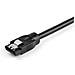 0.3 M Round Sata Cable - 6gbs Sata Cord - Latching Connectors - Foto miniatura 2