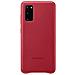 Custodia Leather Cover Ef-vg980lregeu Per Galaxy S20 Sm-g980 Rosso - Foto miniatura 6
