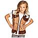 Gilet Marrone Da Cowboy Per Bambino 10 - 12 Anni (1450/152 Cm) Gilet Marrone Da Cowboy Per Bambino 10 - 12 Anni (1450/152 Cm)  - Foto miniatura 2