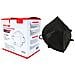 20 Mascherine FFP2 Nere Certificate CE - Bfe 95% - Foto miniatura 1