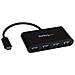 Hub USB 3.0 a 4 porte - USB-C a 4 USB-A - Alimentazione a bus - Foto miniatura 1