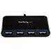 Hub USB 3.0 a 4 porte - USB-C a 4 USB-A - Alimentazione a bus - Foto miniatura 4