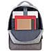 7562 grey / mocha anti-theft Laptop backpack 15.6 - Foto miniatura 12