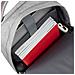 7562 grey / mocha anti-theft Laptop backpack 15.6 - Foto miniatura 16