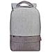 7562 grey / mocha anti-theft Laptop backpack 15.6 - Foto miniatura 1
