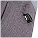 7562 grey / mocha anti-theft Laptop backpack 15.6 - Foto miniatura 20