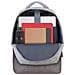 7562 grey / mocha anti-theft Laptop backpack 15.6 - Foto miniatura 15