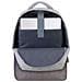 7562 grey / mocha anti-theft Laptop backpack 15.6 - Foto miniatura 11