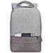 7562 grey / mocha anti-theft Laptop backpack 15.6 - Foto miniatura 7