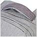 7562 grey / mocha anti-theft Laptop backpack 15.6 - Foto miniatura 8