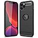 Custodia B-case Tpu Silicone Cover Case Per Apple Iphone 13 Pro Max Carbon Metal Black - Foto miniatura 1