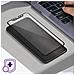 Vetro Temperato Per Iphone 11 Pro Max Garanzia A Vita Bordo Nero - Foto miniatura 4
