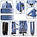 Stiracamicie E Pantaloni Sa19 Professionale Asciuga E Stira In Automatico Camicie Camicette Pantaloni Jeans Rinfresca Abiti Stirasciugatore Con Spazzola A Vapore Made In Italy Garanzia 5 Anni [classe Di Efficienza Energetica A++] - Foto miniatura 7