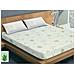 Coprimaterasso Imbottito Elasticizzato Anallergico Federe Cuscino Letto Made Italy Federe Aloe - Foto miniatura 1