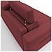 Avalon Divano Letto Alto 18 Cm. Smacchiabile T03 Rosso - Foto miniatura 4