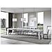 Tavolo Allungabile 90x160/420 Cm Spimbo - Bianco Frassino - Foto miniatura 5