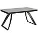 Tavolo Allungabile 90x160/264 Cm Proxy Evolution Telaio Antracite - Cemento - Foto miniatura 5