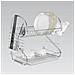 Scolapiatti Da Lavandino Mr-1025-53 Argentato Acciaio Inossidabile Plastica - Foto miniatura 4